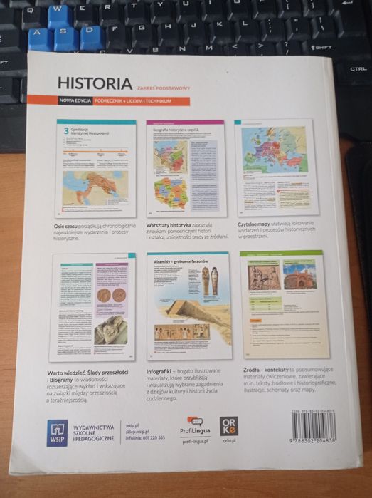 Historia klasa 1 technikum i liceum podręcznik WSiP