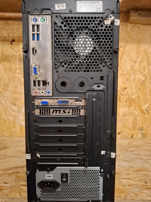 Komputer stacjonarny Intel Quad Core GT640 SSD HDD