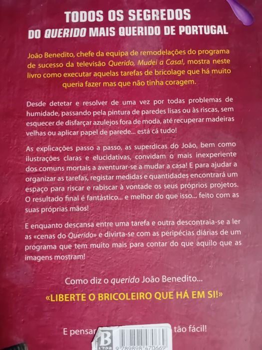 Querida bricolage Benedito