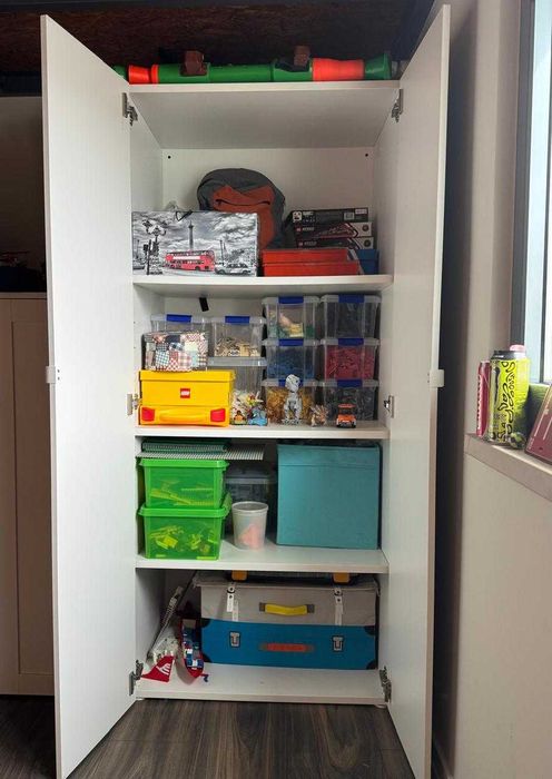 Móvel PLATSA, branco, 80x55x180 cm - IKEA