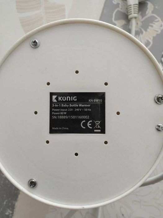 Aquecedor/esterilizador de biberões com pouco uso