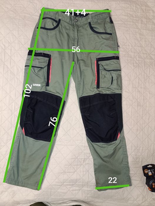 Рабочие штаны uvex tune-up men's work 50 M