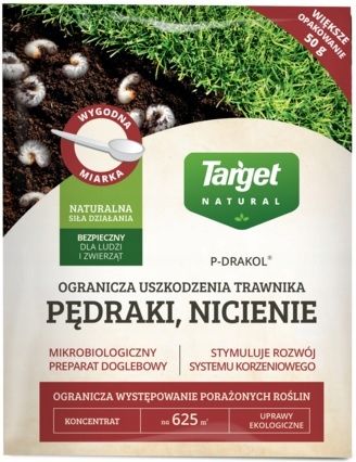 p-drakol zwalcza nicienie pędraki target 40g
