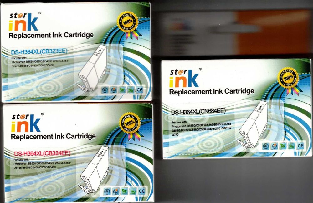 TUSZ 364 XL (DS-H364XL) do HP Photosmart - zestaw 7 szt.