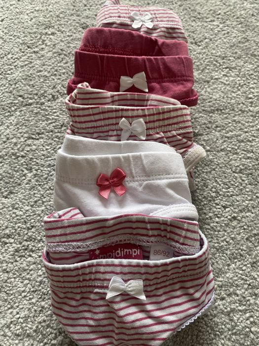 Majtki dziewczęce zestaw rozmiar 86/ 92