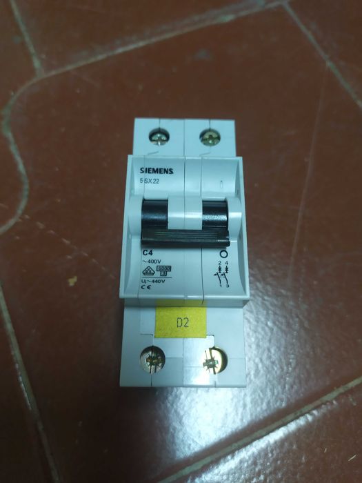Disjuntores Siemens 5SX22 400v