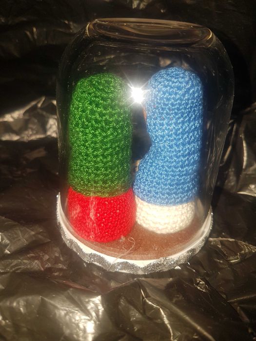 Artesanato Presépio de Natal 3 Figuras