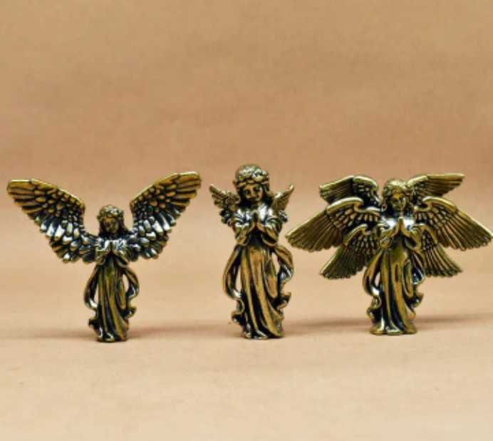 Статуэтки ангелов из латуни набор (470 на карту ПриватБанка)