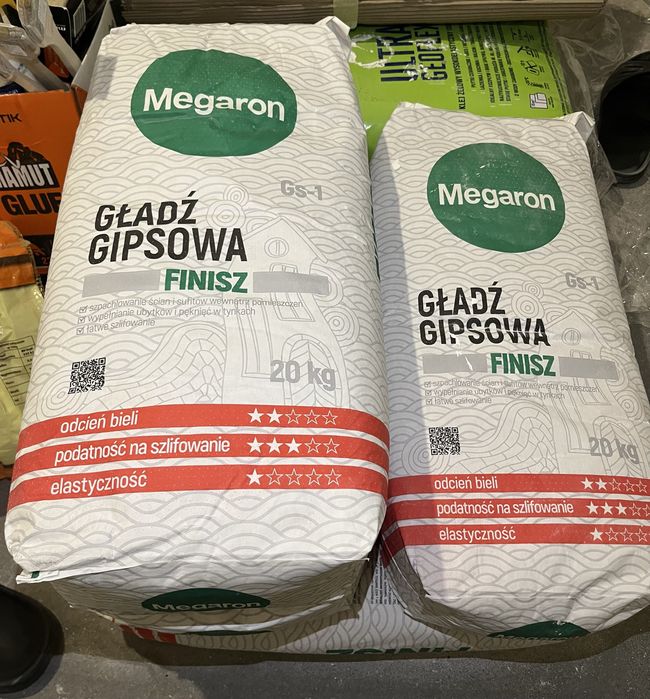 Megaron gładź gipsowa finisz