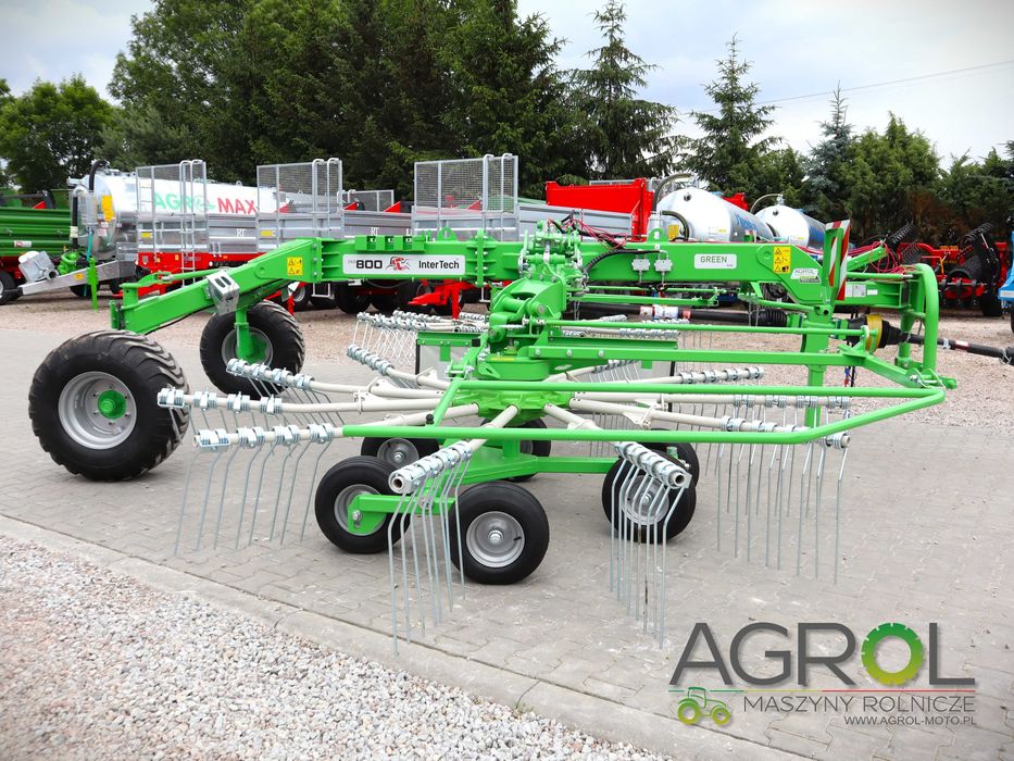 Zgrabiarka PRONAR dwukaruzelowa ZKP 800 Inter Tech KUHN