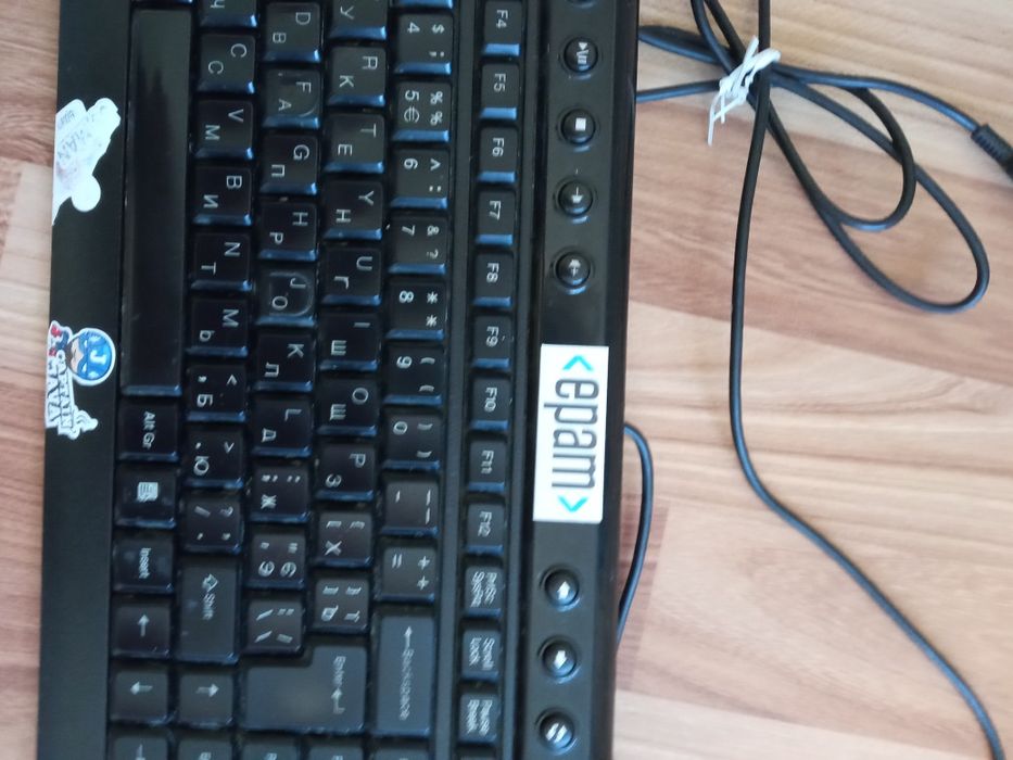 Клавиатура  в рабочем состоянии