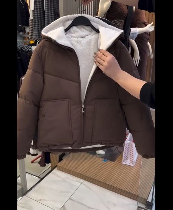 Стильна Куртка на хутрі