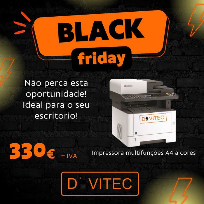 Brlack Friday! Impressoras Multifunções a cores