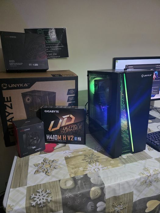 PC Gaming i5 10400F + RTX 2060 12GB – Desempenho e Garantia!