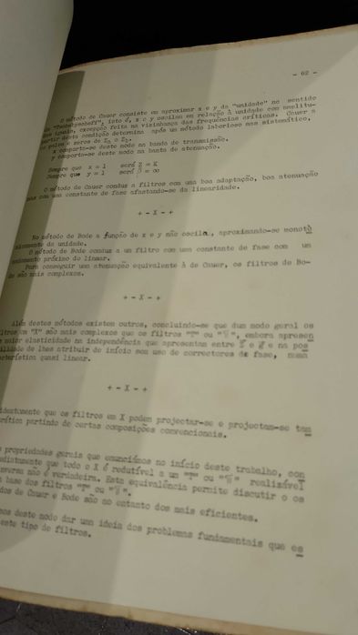 Estudo Teórico e Dimensionamento de Filtros de Banda