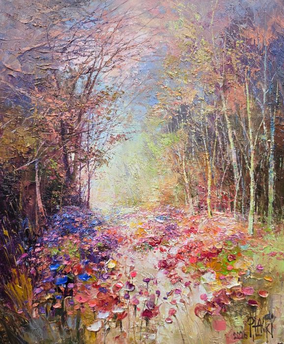 Obraz Olejny Granica światła - Paweł Łącki