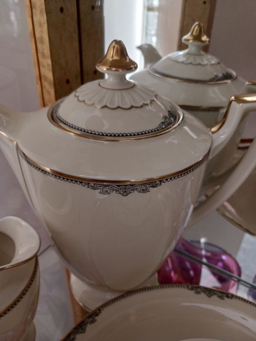 Thomas Ivory ecru elegancki serwis kawowy