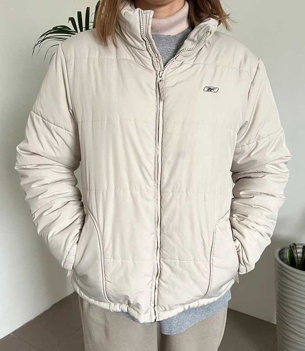 Kurtka damska Reebok S 36 kremowa jesienna