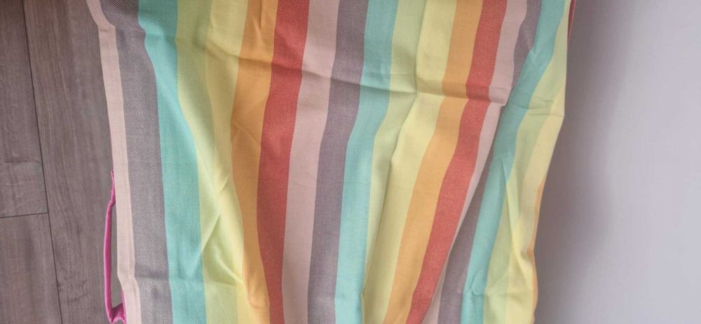 Chusta tkana do noszenia LittleFrog rozmiar 5 4.2m tęczowa paski