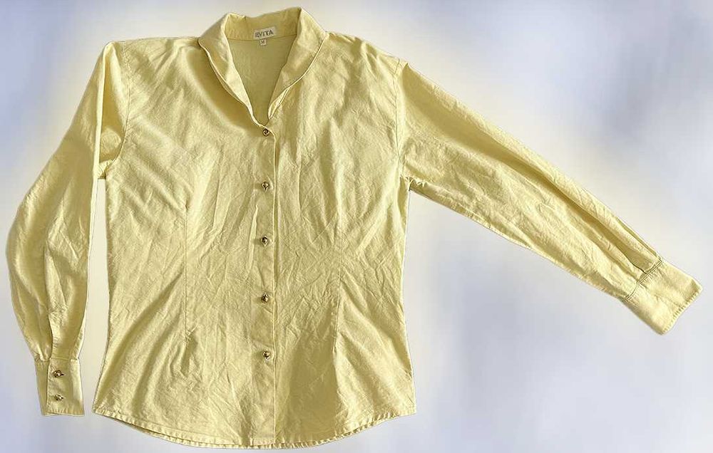 Blusa de Senhora Amarelo, como Nova