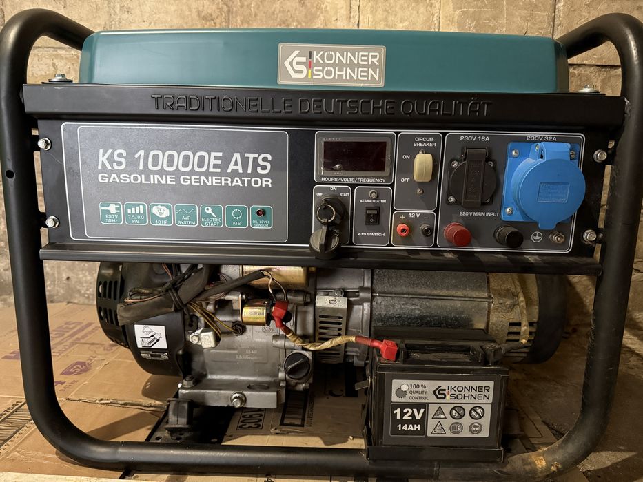 Генератор Konner & Sohnen KS 10000E ATS