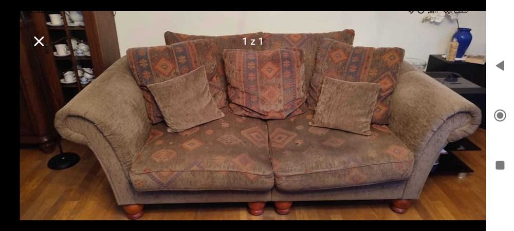 Oddam dwie kanapy oraz fotel
