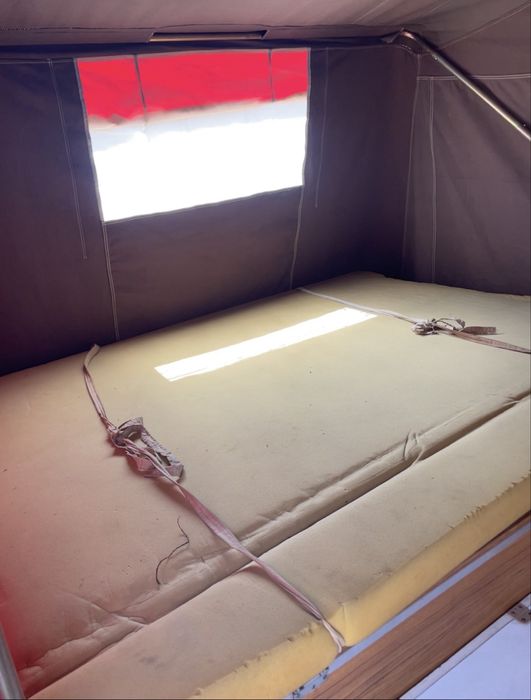Atrelado tenda 2 quartos