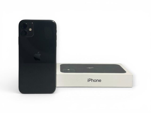 iPhone 11 128GB Czarny Face ID Sprawny Pudełko