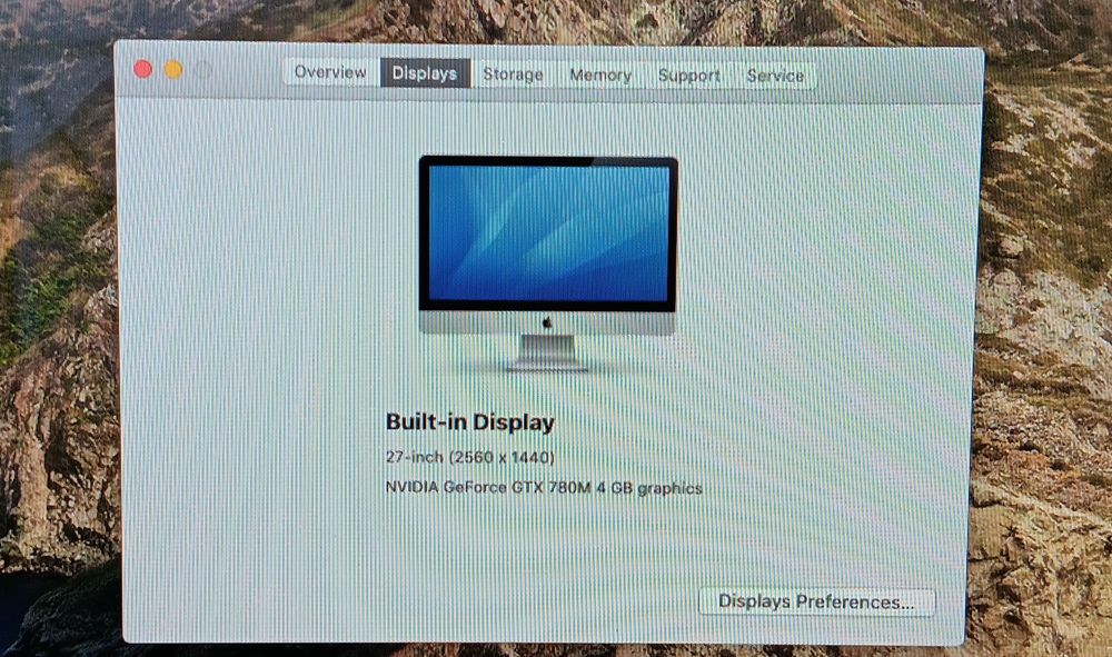 iMac 27'' i7 SSD 2TB, 32Gb Ram, Gráfica 4GB, teclado e rato apple