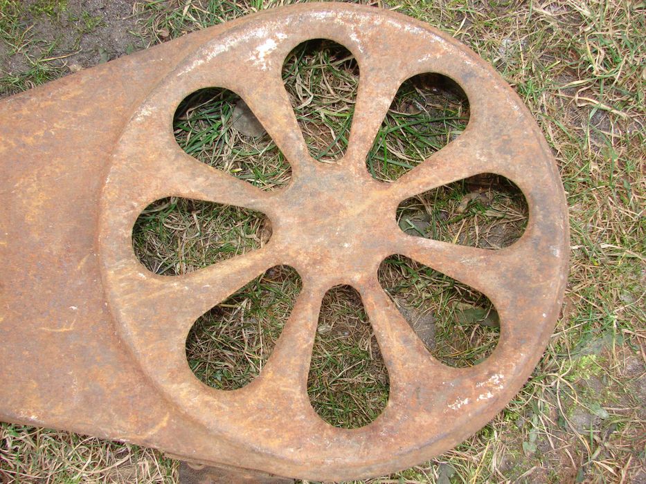 sprężarka kompresor stara osłona kół pasowych