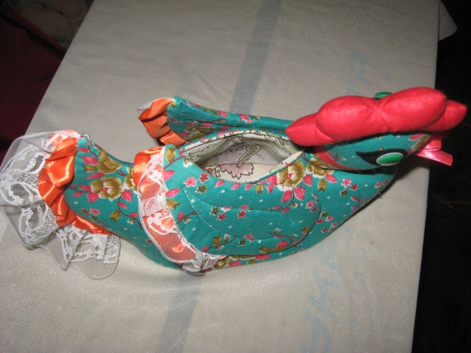 Пасхальная курочка-корзинка. Цена за одну.