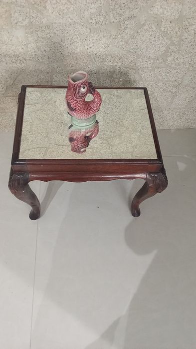 MESA ROMANTICA Base Espelho. 4 Fotos.