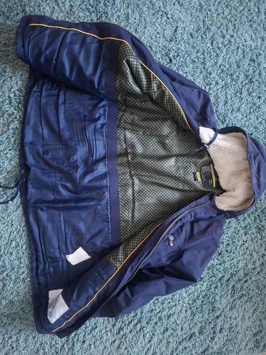 Kurtka męska Trespass – rozmiar L – granatowa, ocieplana