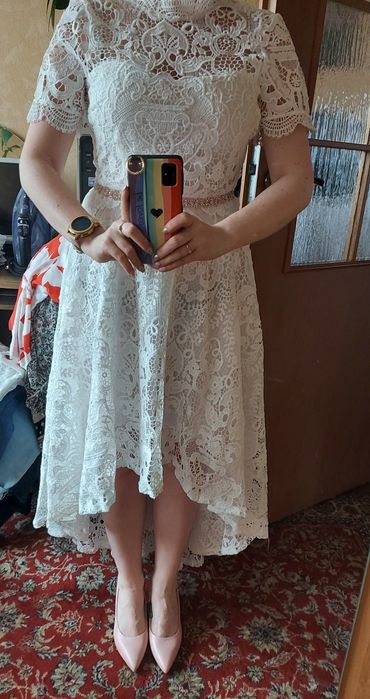 Sprzedam krótką sukienkę ślubną