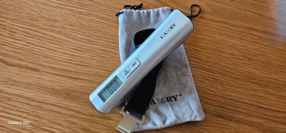 Balança de viagem CAMRY com peso limite de 50kg