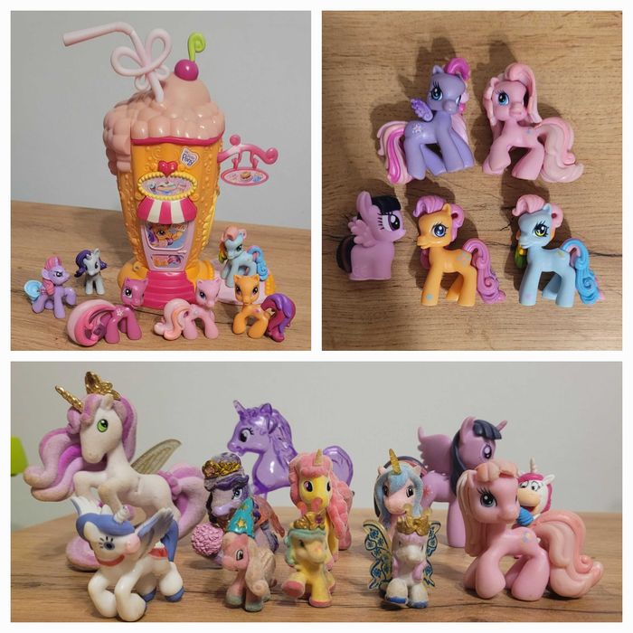 My little pony i inne kucyki zestaw