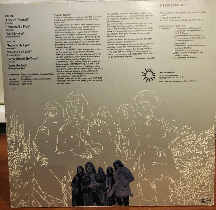 Виниловая пластинку Uriah Heep