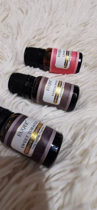 Olejki eteryczne słodki tytoń, drzewo sandałowe, liczi