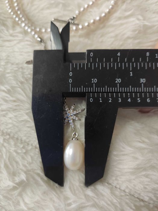 Naszyjnik z pereł naturalnych