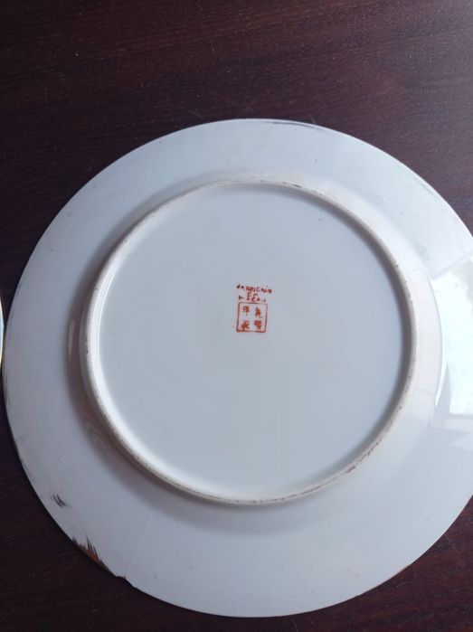 Prato chinês em loiça