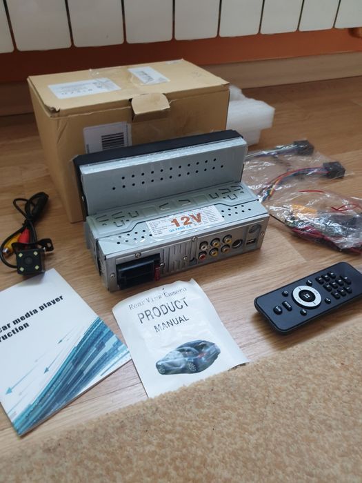 NOWY Odtwarzacz samochodowy MP5 z pilotem / Dodatkowo kamera cofania