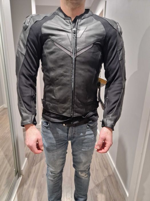 Kurtka motocyklowa skórzana Rebelhorn rozmiar m M