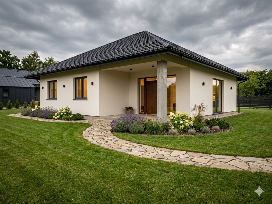 Sprzedam nowy dom parterowy 150m² na działce 1500m² - Widok 3