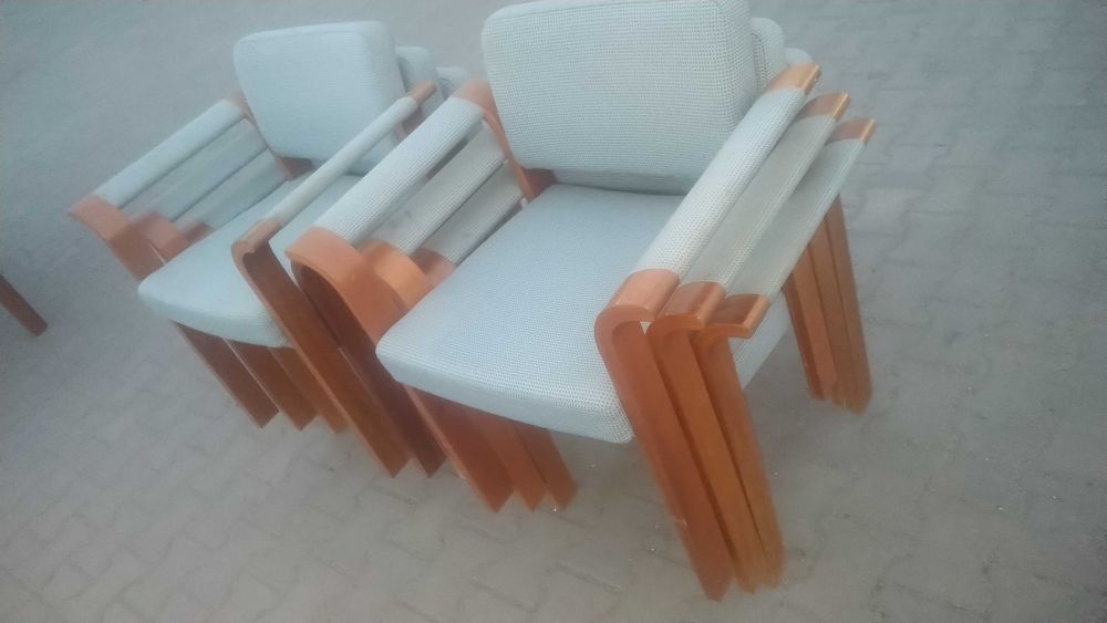 Krzesło, proj. R. Thygesen i J. Sørensen, Magnus Olesen, Dania, lata 7