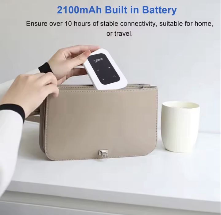 Подарунок Роутер міні кишиньковий sim карта 4G 5 G WiFi портативний