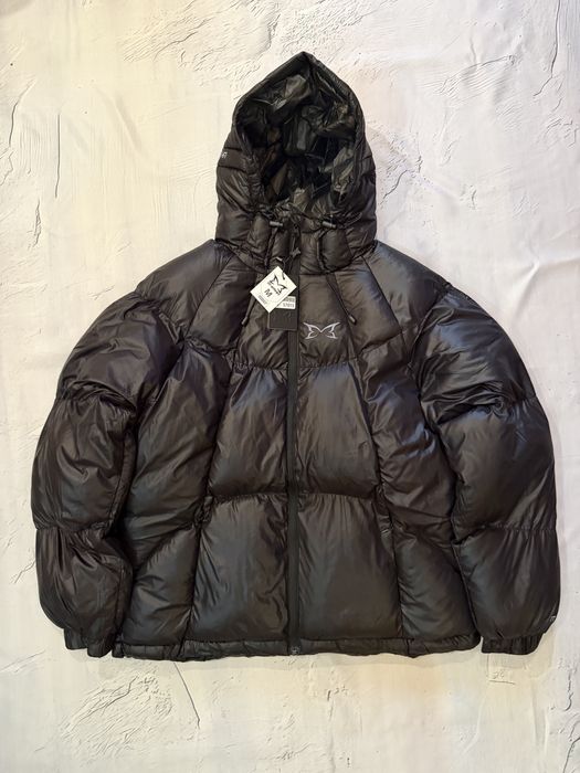 Mertra Shiny puffer jacket black / пуховик куртка мертра пафер чорна
