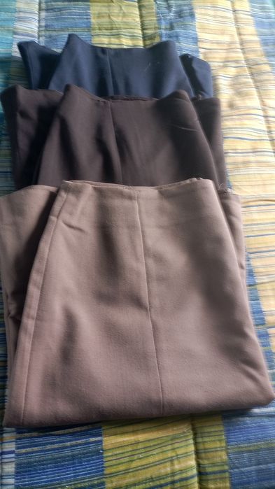 Saias com forro 3 peças