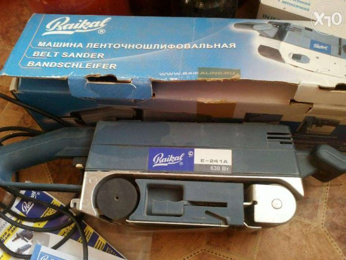 Продам ленточную шлифовальную машину Байкал Е-241 A