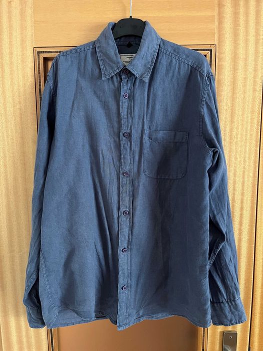 Camisa azul marinho - Homem - Tamanho S