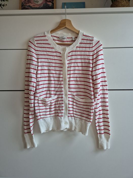 Nowy sweter marynarski paski S/M